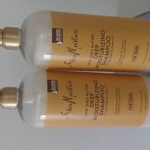 SheaMoisture Raw Shea Butter Deep Moisturizing Shampoo Bundle (2 x 34 fl.oz).